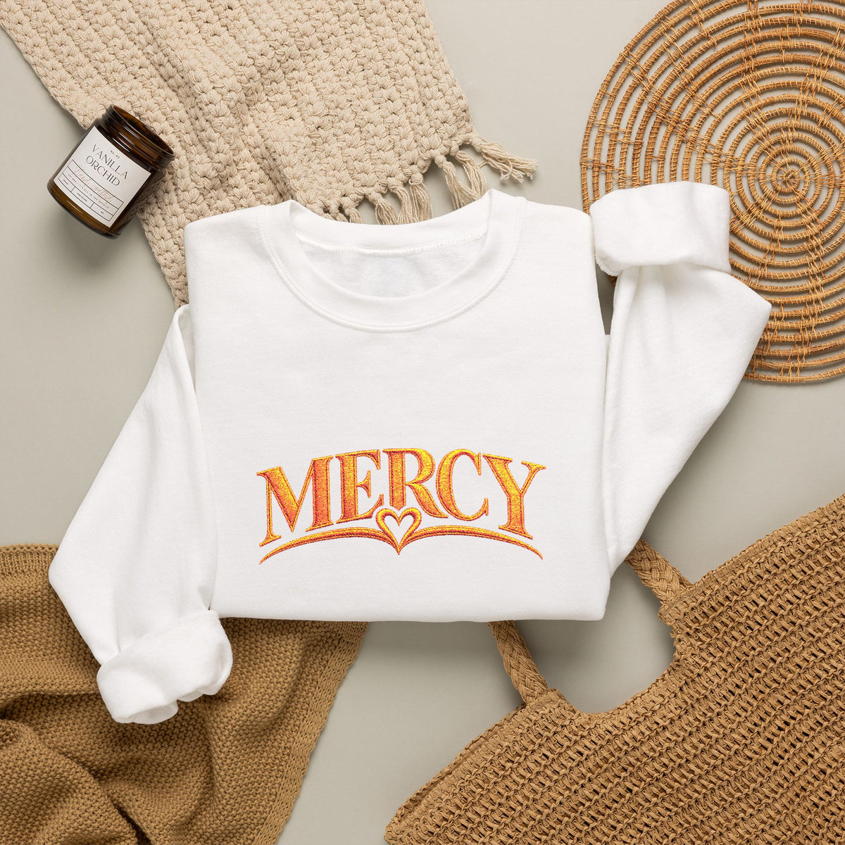 Mercy Floral Crewneck Sweatshirt — By Ludivette